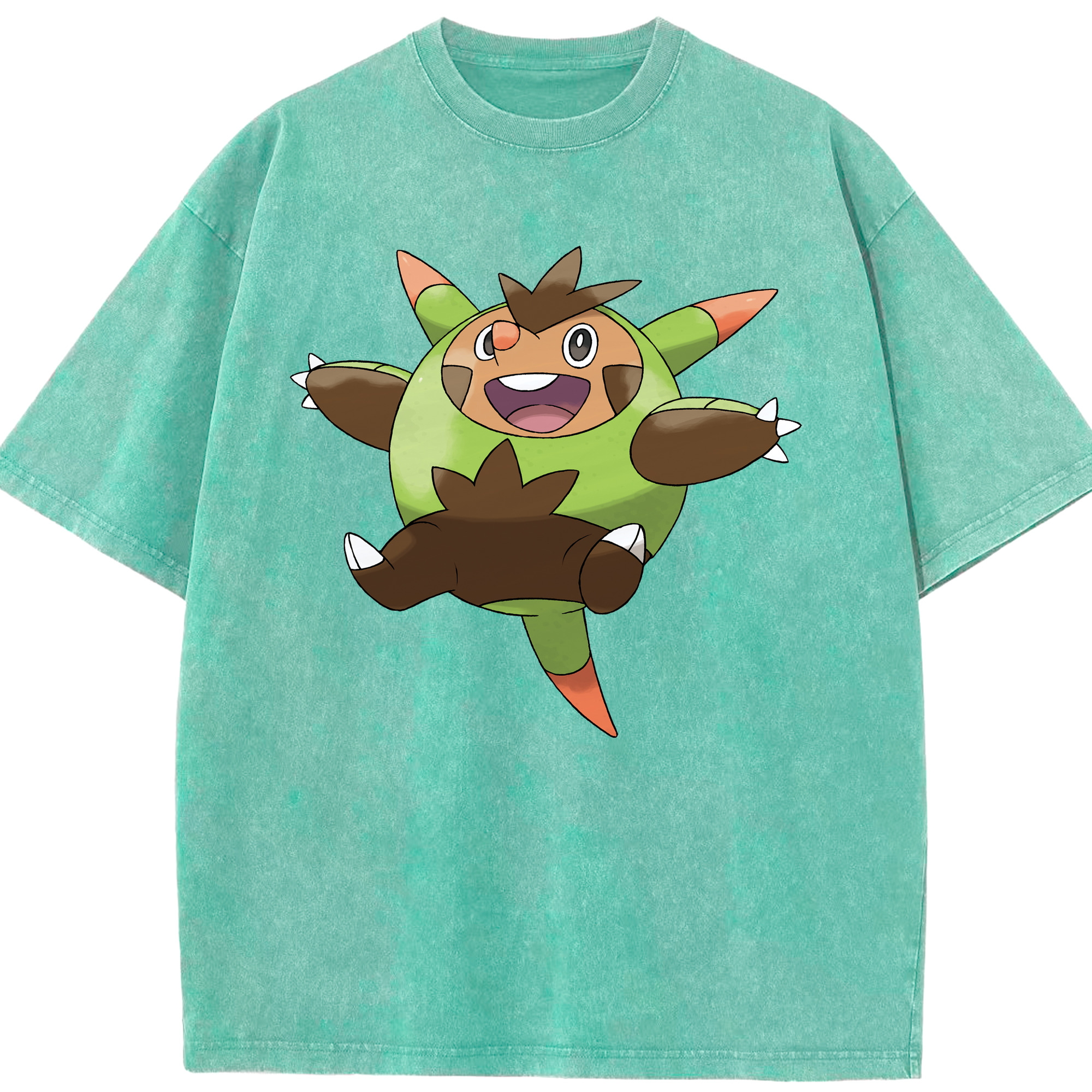 （画像用） ポケットモンスター Pokémon 綿100% ヴィンテージ風 半袖Tシャツ（フロントプリント）